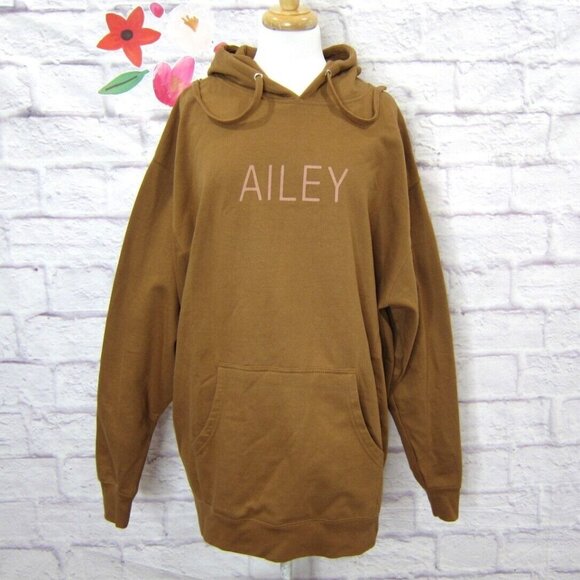 Alvin Ailey American Dance Theater Brown Unisex Logo Hoodie size XXL - Picture 1 of 6